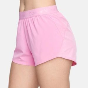 outdoor voices pink relay shorts size large